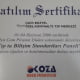 Op. Dr.  Cahit Bozyel - diplomaları ve sertifikalari_12