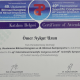 Uzm. Dt.  Ömer Aykut UZUN - diplomaları ve sertifikalari_4